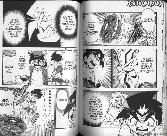 Bakuden Shoot Beyblade Chapter 11.4 12